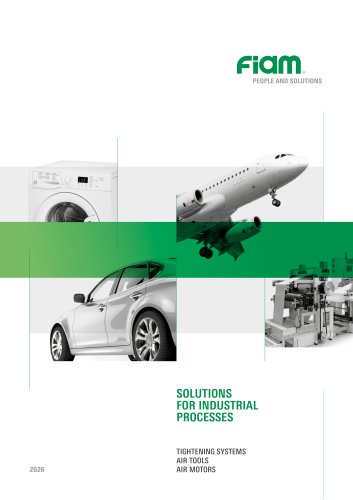 Catalogue g&eacute;n&eacute;ral des solutions Fiam