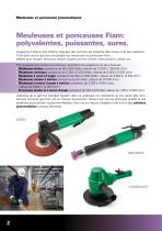 Meuleuses et ponceuses pneumatiques - 2