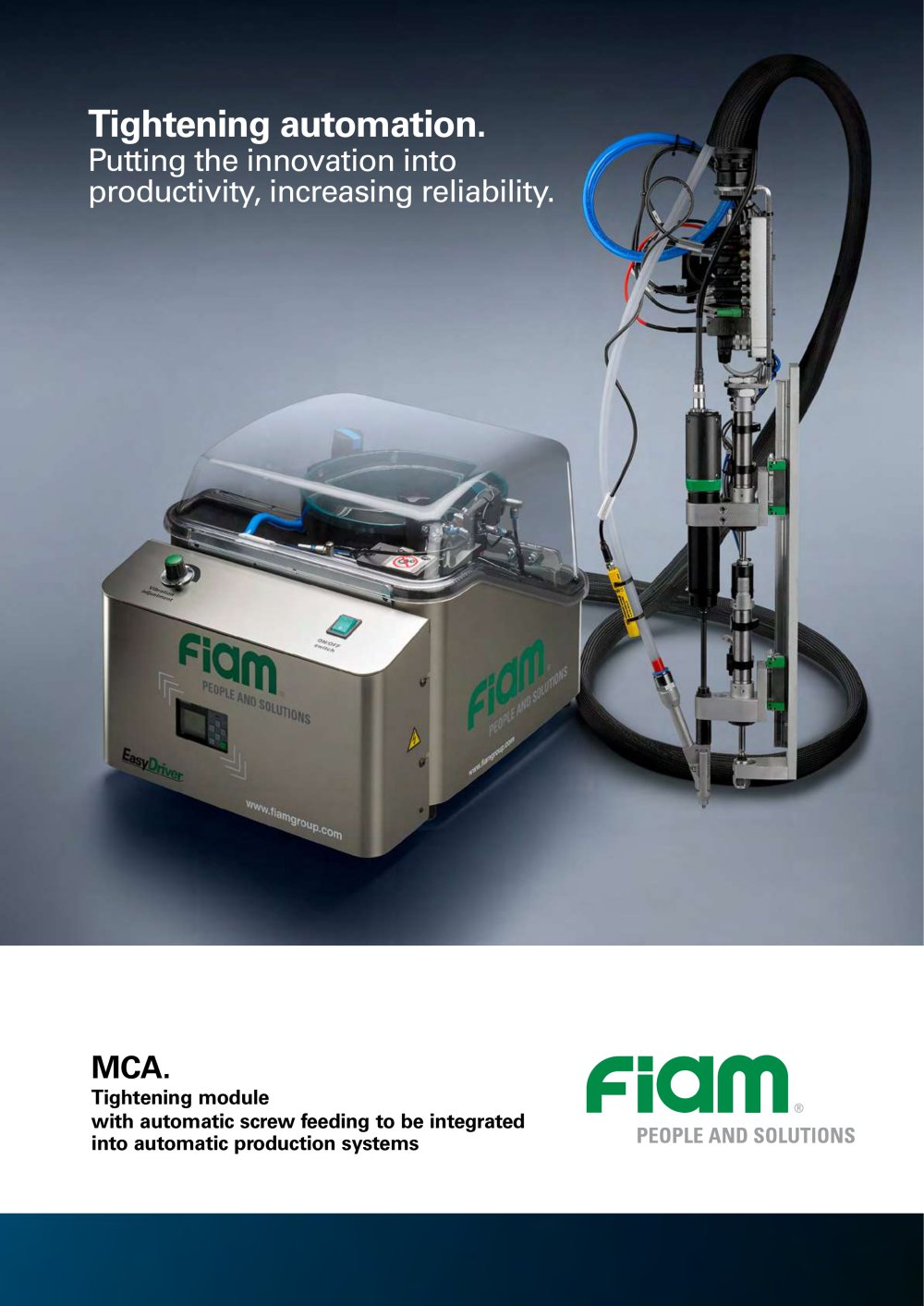 Module de vissage avec alimentation automatique de vis MCA - FIAM