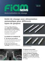 Unitè de vissage avec alimentation automatique pour diffèrents types de goujons - 1