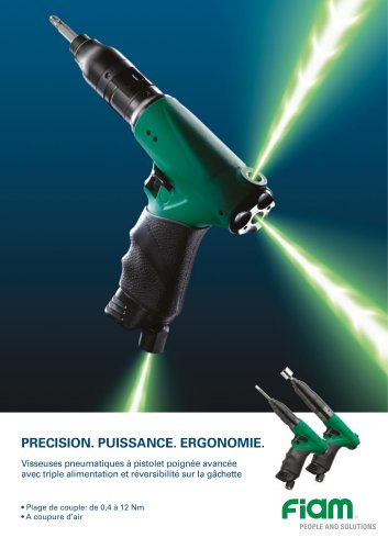 Visseuses pneumatiques avec triple alimentation