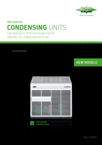 Air-cooled condensing units ECOSTAR  KP-207-4