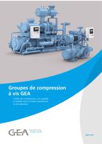 Groupes de compression à vis GEA