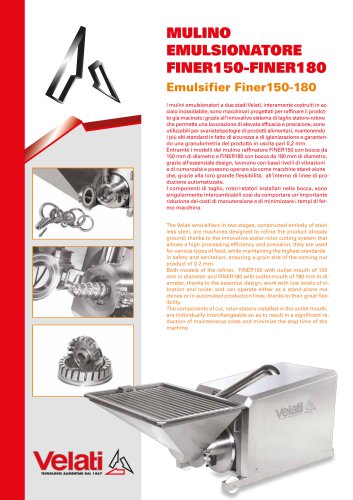 Emulsifier Finer 150-180