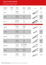 Catalogue outils carbure monobloc / PM-HSS pour le fraisage et forage - 10