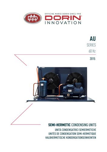 Air-Cooled Condensing Units AU - 60 Hz