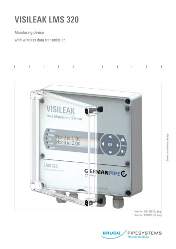 LMS 320 Monitoring device