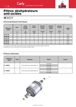 Filtres déshydrateurs anti-acides - 8