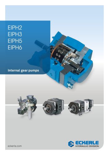 High Pressure Internal Gear Pumps EIPH 2,3,6