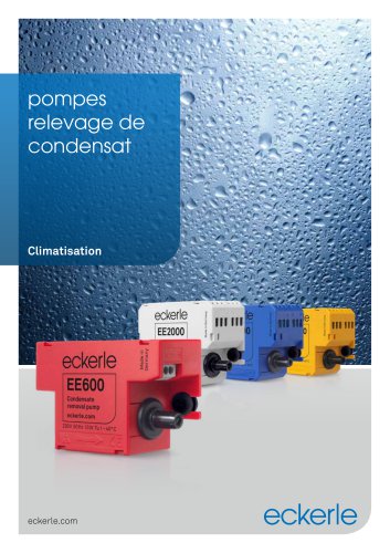 Pompes relevage de condensats