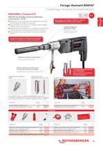 ROTHENBERGER 2012/13 chapitre RODIA® Forage diamant - 6