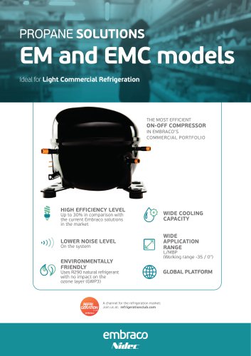 PROPANE SOLUTIONS EM and EMC models