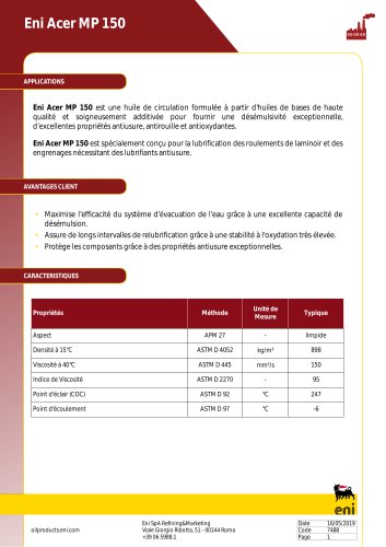Eni Acer MP 150