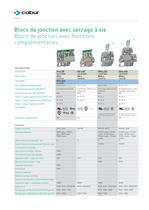 Blocs de jonction pour tableaux électriques - 10