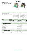 Modules à relais opto-isolés et modules d'interface passive - 3