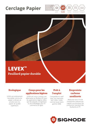 Feuillard papier LEVEX ®