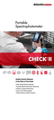 Portable Spectrophotometer CHECK ® II