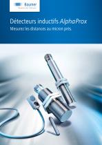 Détecteurs inductifs AlphaProx - 1