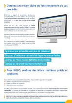 BILCO - Logiciel de réconciliation de données par bilan matière - 2