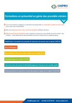 Formations en génie des procédés miniers - 5