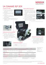 La brochure de XLP 50x series - 2