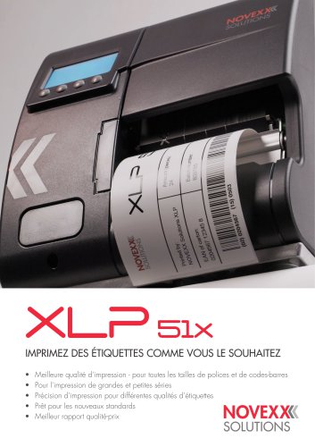 XLP 51X IMPRIMANTES DE TABLE