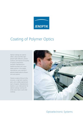 Coating of Polymer Optics