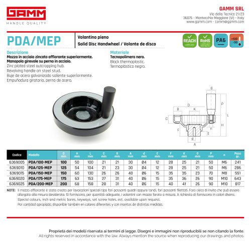 PDA/MEP