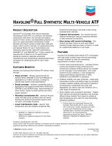 HAVOLINE® FULL SYNTHETIC MULTI-VEHICLE ATF