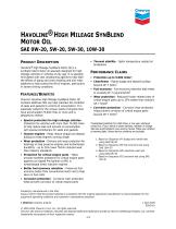 HAVOLINE® HIGH MILEAGE SYNBLEND MOTOR OIL