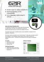 CozIR Evaluation Kit Product Flyer