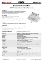 Sensor Industrial Pro IQAROS Temperature and humidity sensor