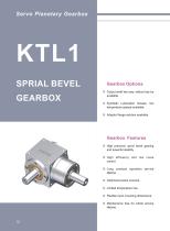 KTL1 Series Planetary Gear Reducer/Gearbox