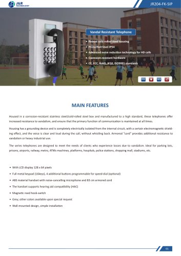 JR204-FK-SIP Specification