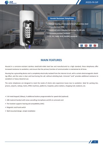 JR205-FK-SIP Specification