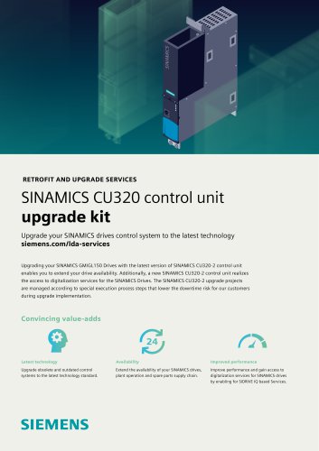 SINAMICS CU320 control unit