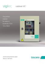 Brochure Vigilec Cabinet VC - Control and protection panel for wells or boreholes