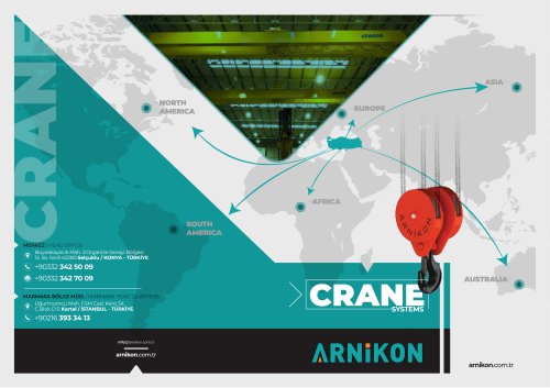 CRANE SYSTEMS - ARNIKON CATALOG 2018