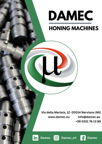 Damec - honing machine