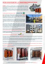 BROCHURE 4 PAGES TRANSFORMATEURS ET APPAREILLAGES ELECTRIQUES SYNERDIS - 2