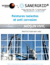 MIDSUN peinture silicone isolateurs haute tension pollués - 1