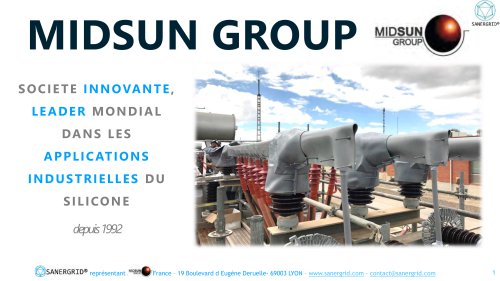 MIDSUN présentation générale activités protection poste haute tension