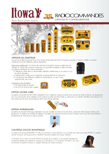 options et configurations