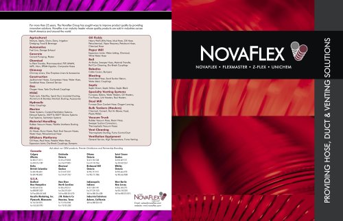 Novaflex Group Brochure