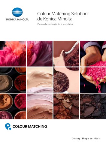 Colour Matching Solution de Konica Minolta