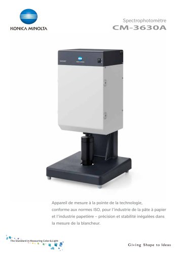 Spectrophotomètre CM-3630A