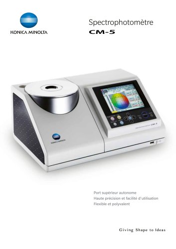 Spectrophotom&egrave;tre CM-5