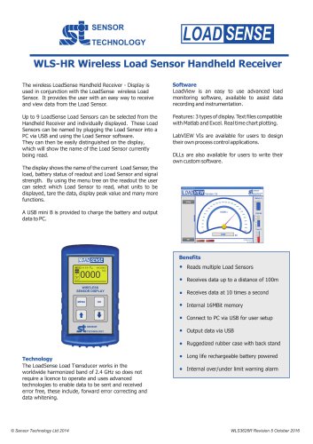 LoadSense Handheld Receiver