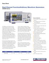 Dual Channel Function/Arbitrary Waveform Generators 4050B Series