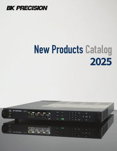 New Products Catalog 2025